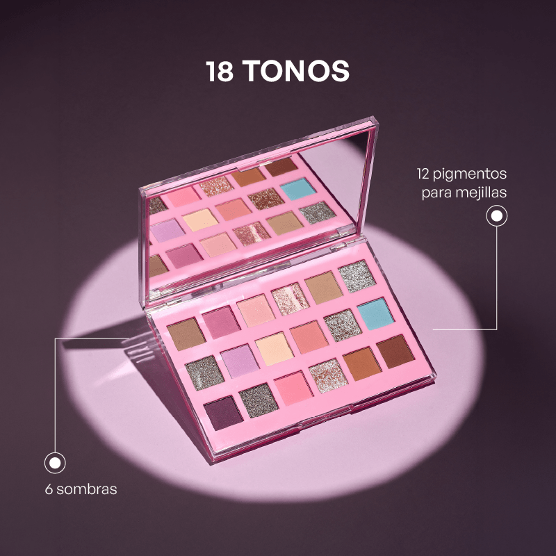 Paleta de sombras Eye and Cheek Essential