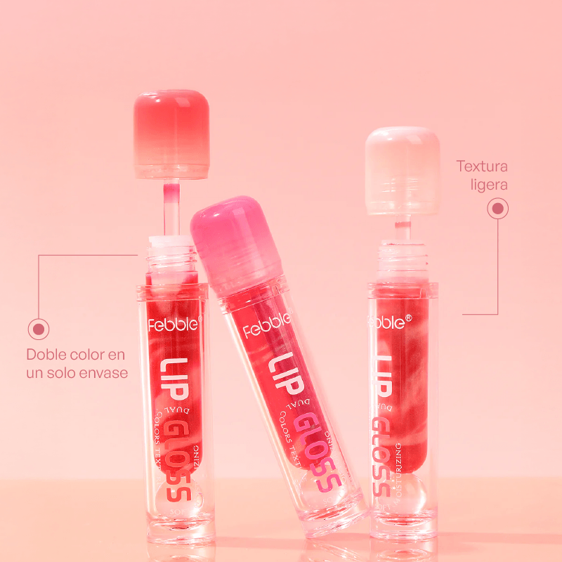 Dual Colors Lip Gloss