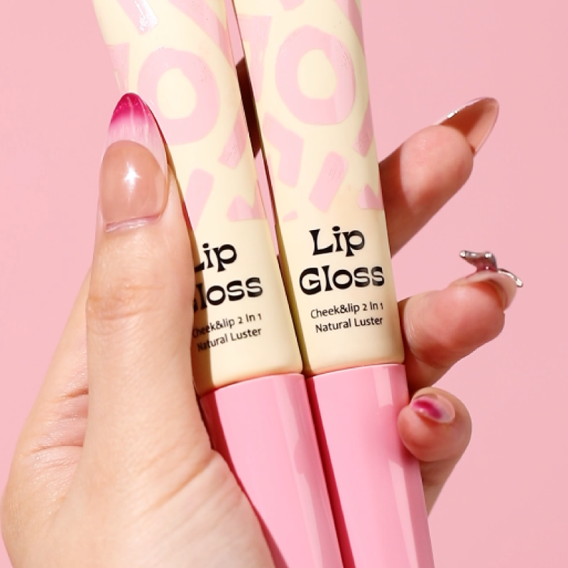 Lip and cheek Lip gloss 2 en 1