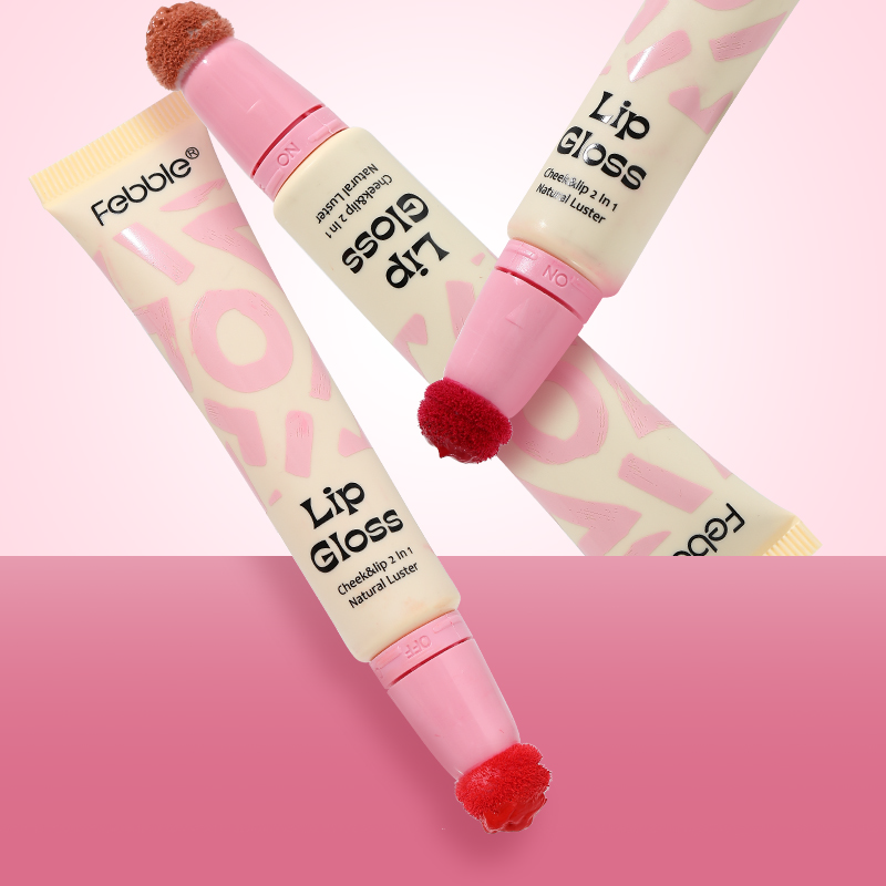 Lip and cheek Lip gloss 2 en 1