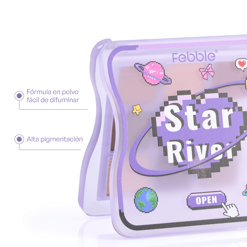 Paleta de Sombras Star River