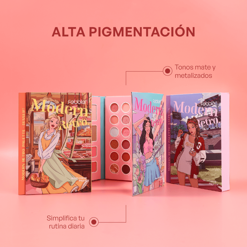 Paleta Multifuncional Modern Retro