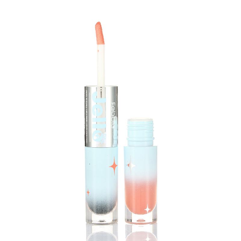 Dúo Delineador de Labios Peel & Chill + Brillo Labial