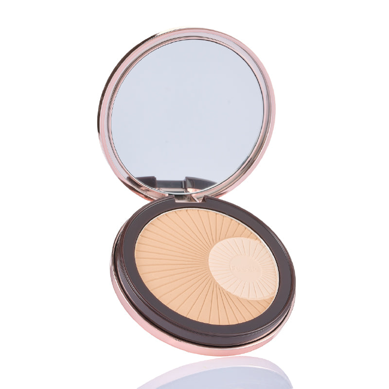 Polvo Compacto Sedoso para Sellar y Fijar