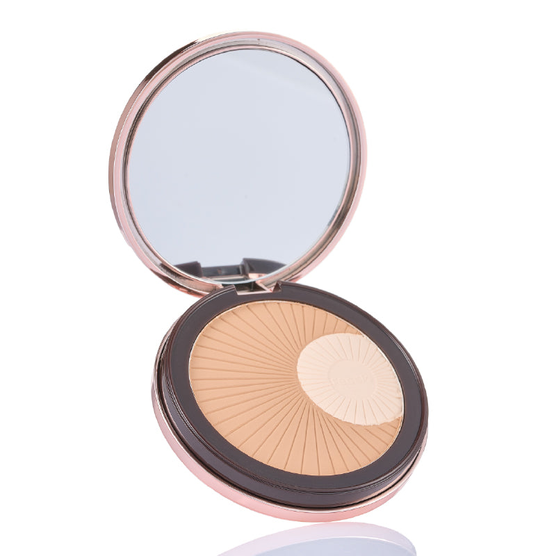 Polvo Compacto Sedoso para Sellar y Fijar