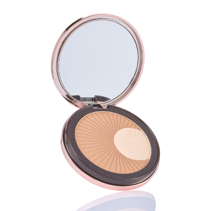 Polvo Compacto Sedoso para Sellar y Fijar