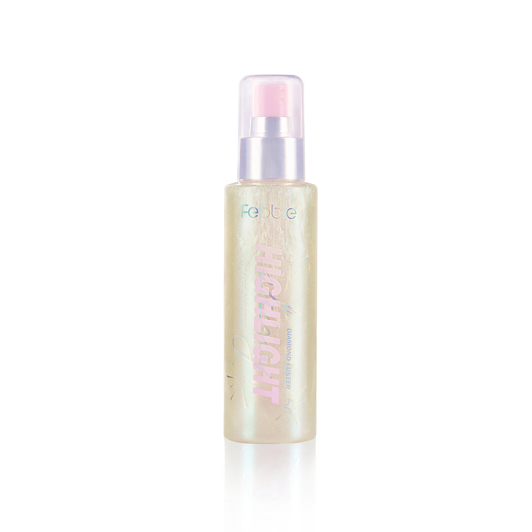 Spray Corporal y Facial con Brillo