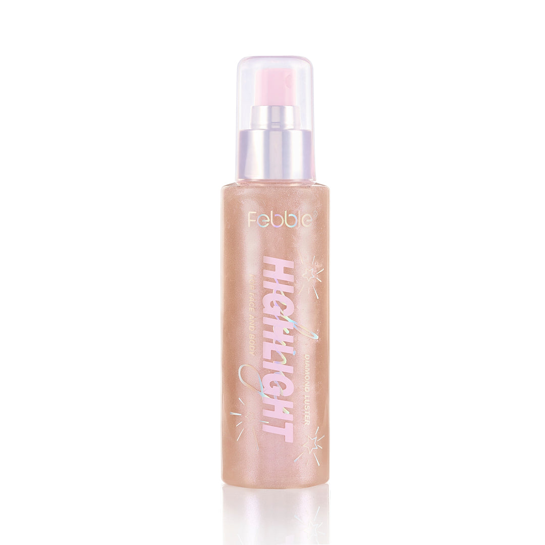 Spray Corporal y Facial con Brillo
