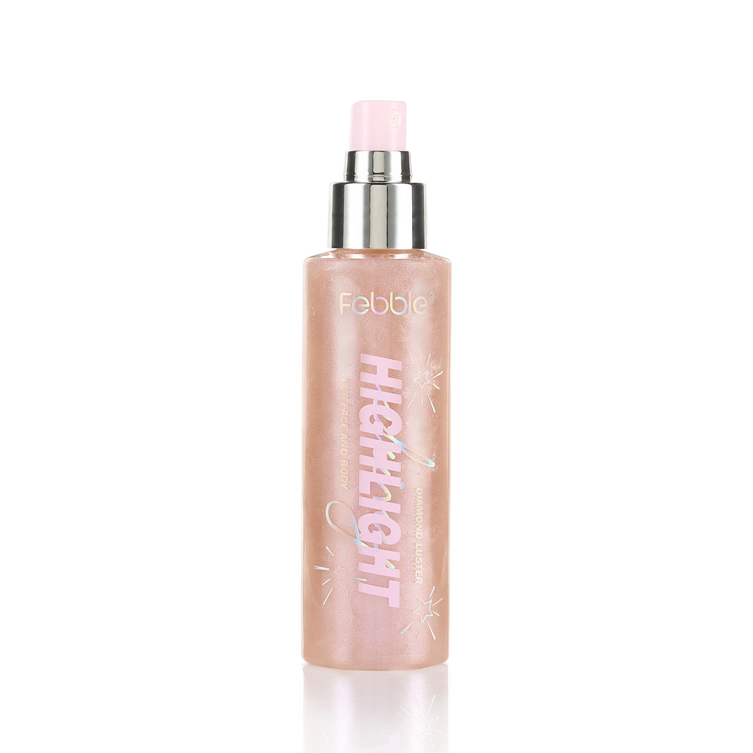 Spray Corporal y Facial con Brillo