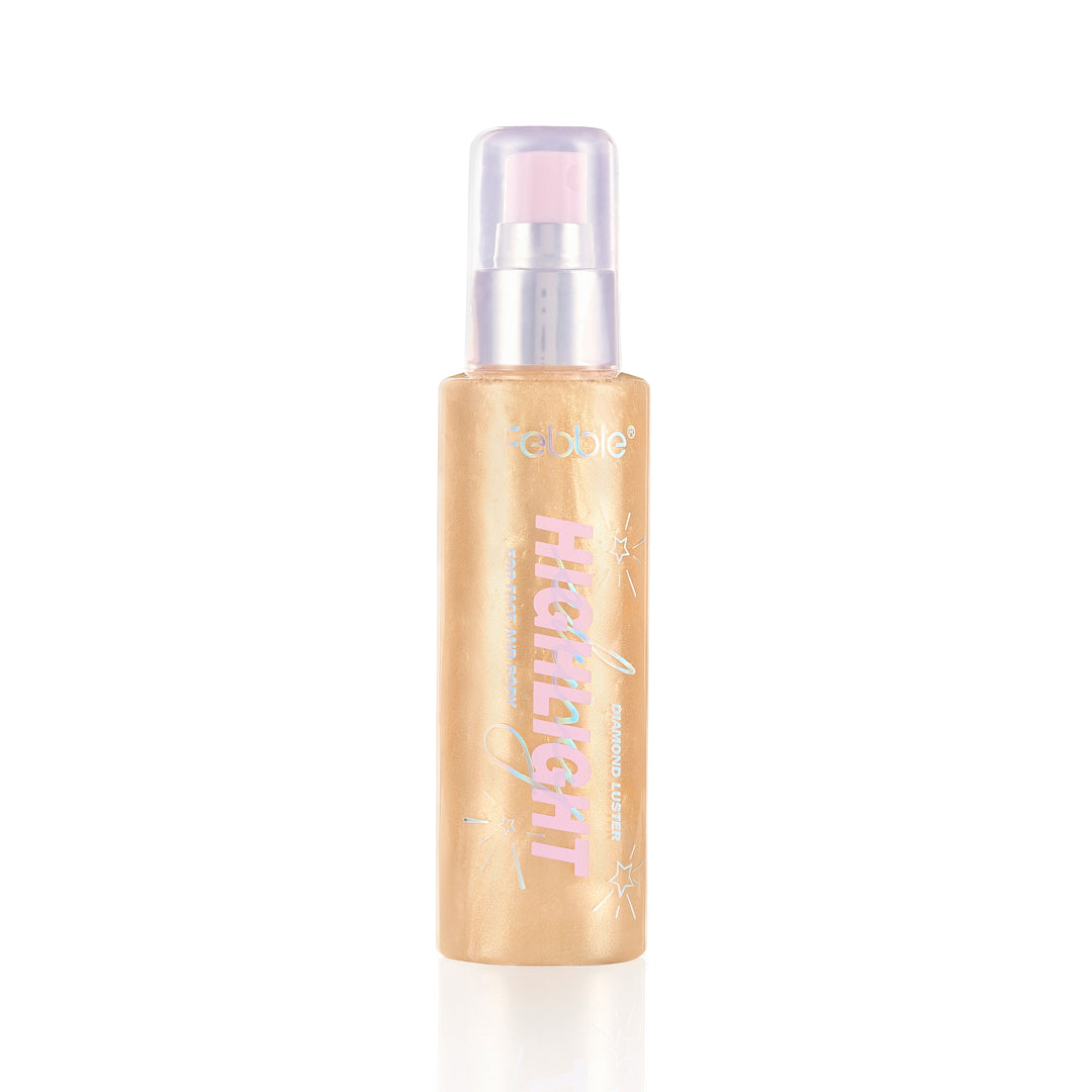 Spray Corporal y Facial con Brillo