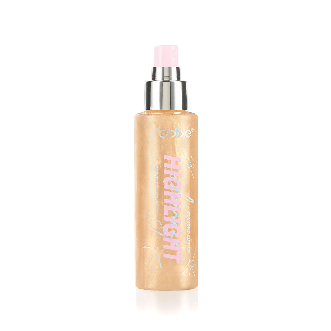 Spray Corporal y Facial con Brillo