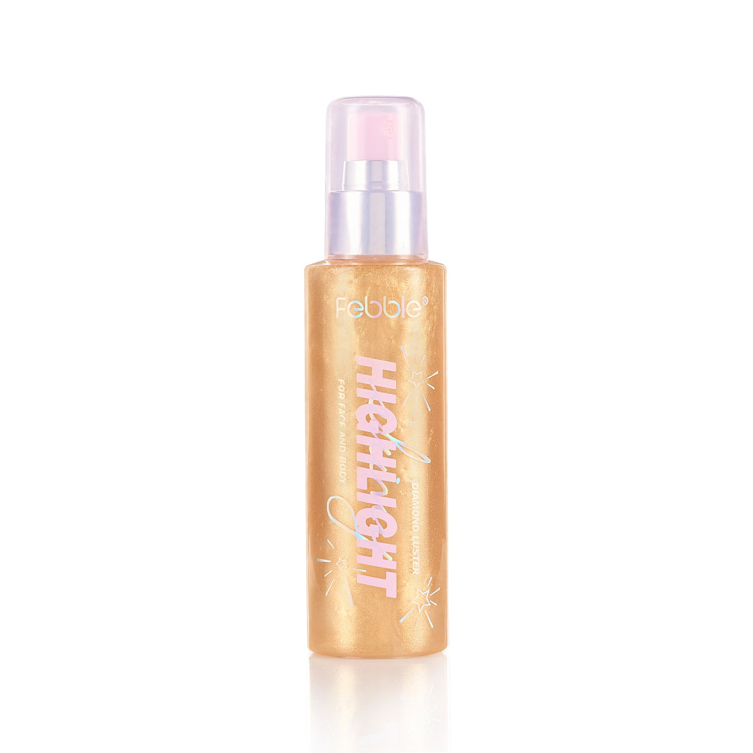 Spray Corporal y Facial con Brillo