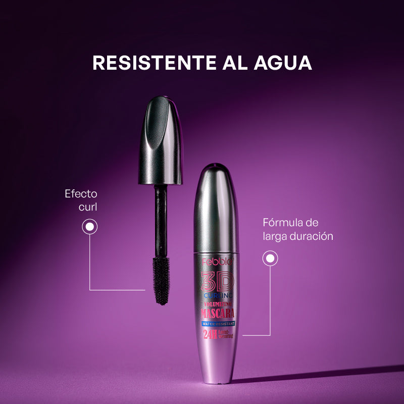 Máscara de Pestañas Voluminizadora 3D